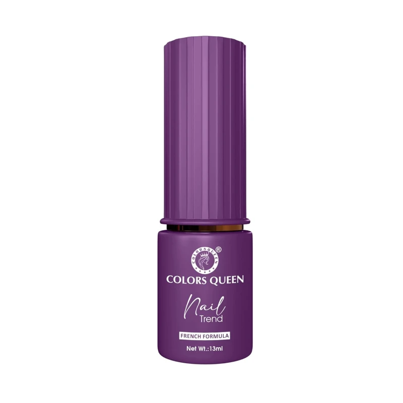 Colors Queen Nail Trend Glossy Nail Polish | Chip Resisting & Quick Drying Nail Paint with High Shine | 7 Toxin Free Formula | Vegan & Cruelty Free | Long Lasting & Vibrant Nail Paint for Women ( Magistic Purple, 13ml) thumbnail 7
